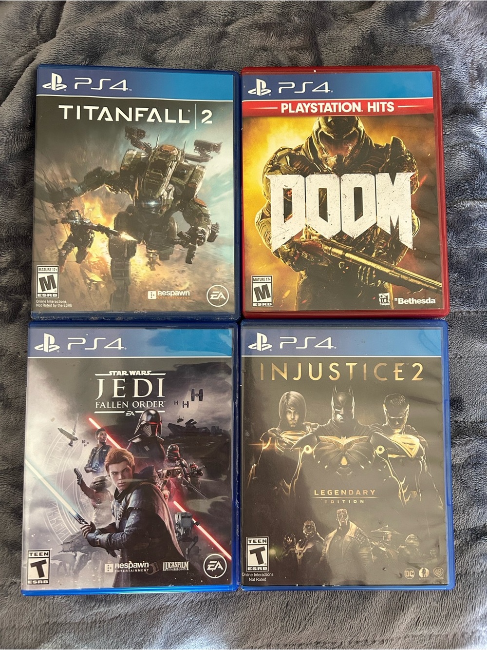 Lot of 4 PlayStation 4 Video Games